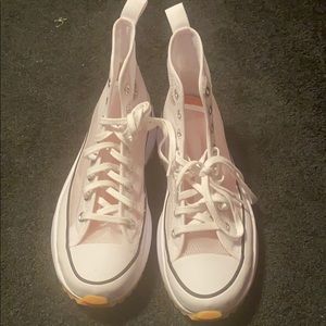 CONVERSE WHITE/BLACK/ELECTRIC BLUSH RUN STAR HIKES